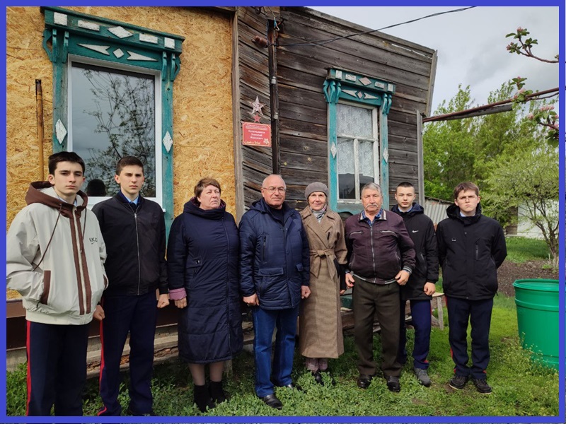 В преддверии празднования  80-летия Великой Победы,посетили ветерана Великой Отечественной войны — Котельникова Николая Ивановича!.